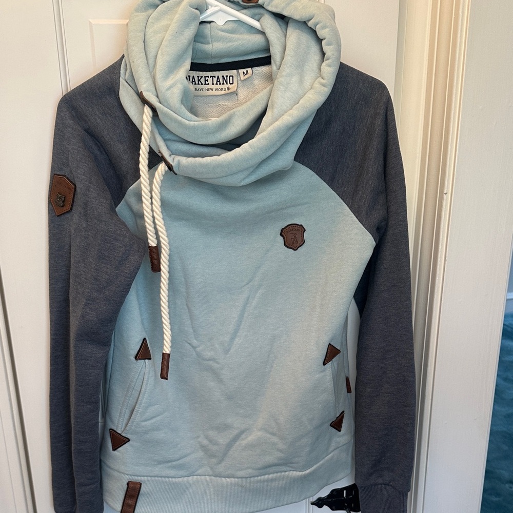 NAKETANO Two-Tone Hoodie